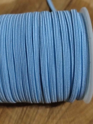 Pruženka plochá šíře 3 mm barva modrá světlá
