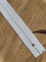 Spirálový zip šíře 3 mm délka 18 cm barva béžová světlá