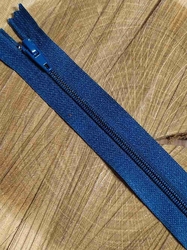 Spirálový zip šíře 3 mm délka 18 cm barva petrolej